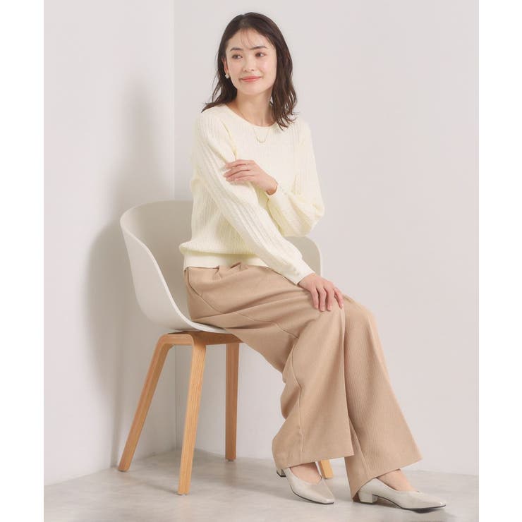 【手洗い可】ミニケーブルニット | ITS'DEMO | 詳細画像5 