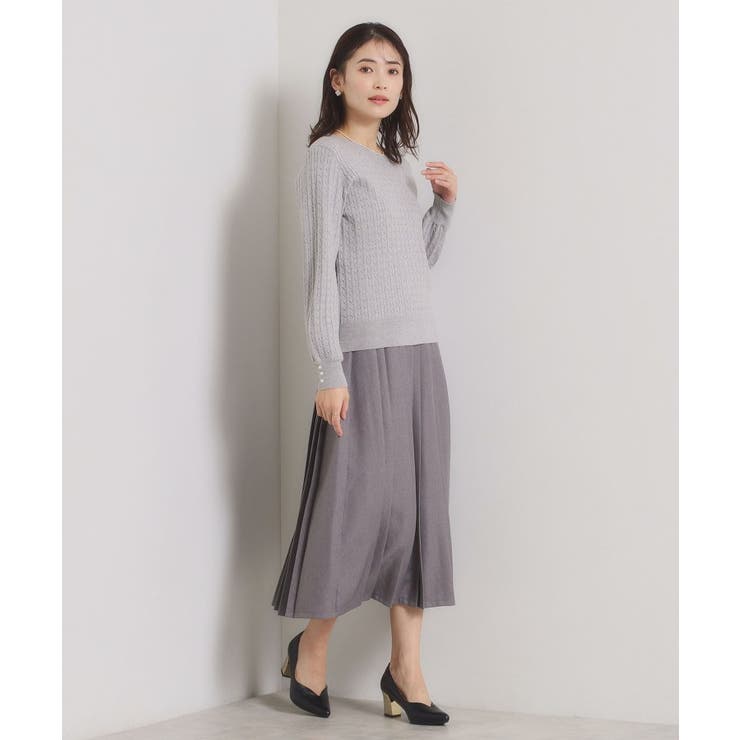 【手洗い可】ミニケーブルニット | ITS'DEMO | 詳細画像10 