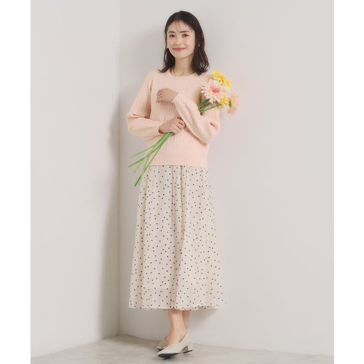 【手洗い可】ミニケーブルニット | ITS'DEMO | 詳細画像18 