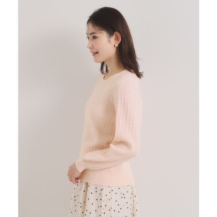 【手洗い可】ミニケーブルニット | ITS'DEMO | 詳細画像26 