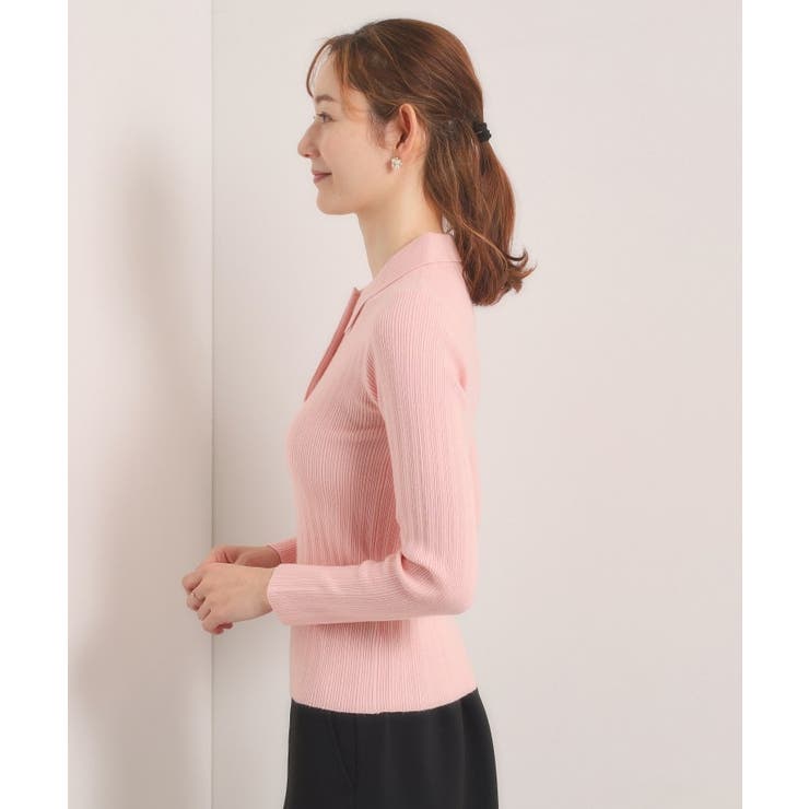 【手洗い可】ポロ襟ニット | ITS'DEMO | 詳細画像14 