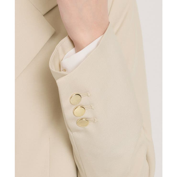 【洗濯機OK／イージーケア】ツイルストレッチダブルジャケット | ITS'DEMO | 詳細画像19 