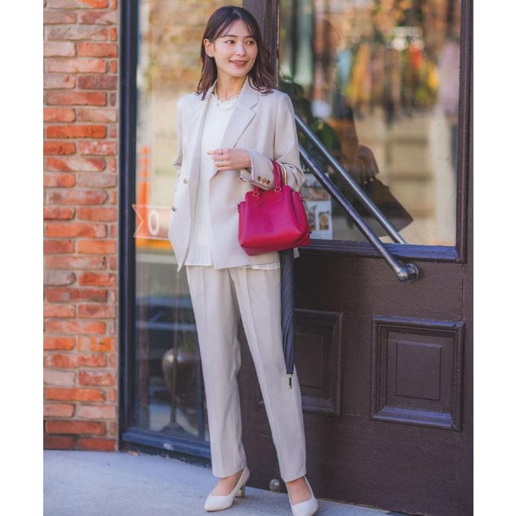 【洗濯機OK／イージーケア】ツイルストレッチダブルジャケット | ITS'DEMO | 詳細画像3 