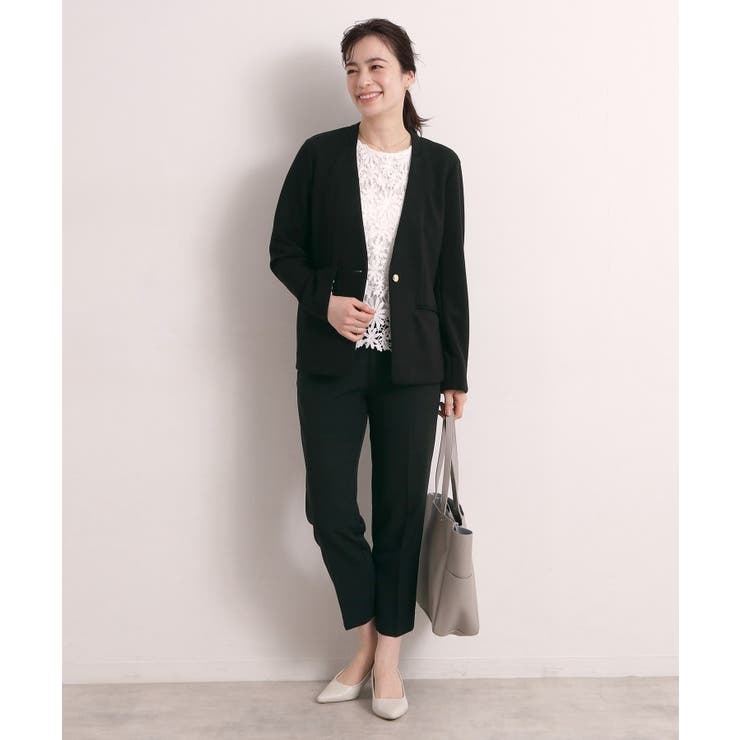 【入卒／洗濯機OK／セットアップ可】ダンボールノーカラージャケット | ITS'DEMO | 詳細画像7 