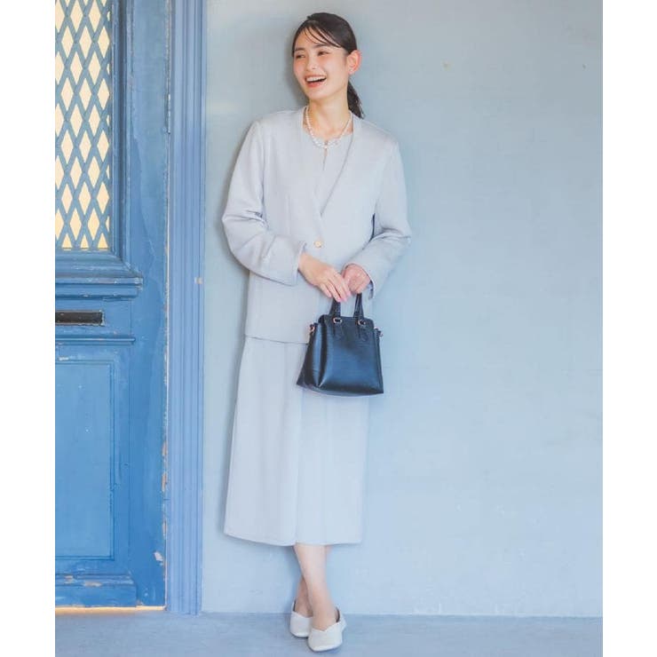 【入卒／洗濯機OK／セットアップ可】ダンボールノーカラージャケット | ITS'DEMO | 詳細画像3 