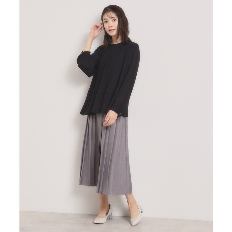 【入卒／手洗い可】プリーツブラウス | ITS'DEMO | 詳細画像7 