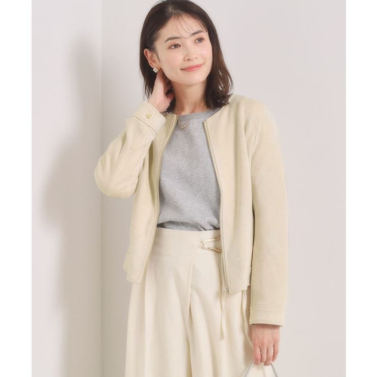 カットスエードジャケット | ITS'DEMO | 詳細画像1 