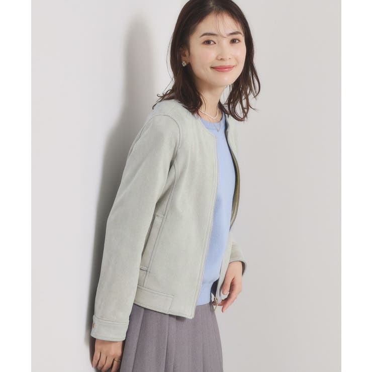 カットスエードジャケット | ITS'DEMO | 詳細画像6 