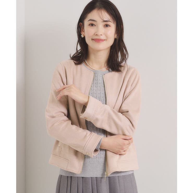 カットスエードジャケット | ITS'DEMO | 詳細画像9 