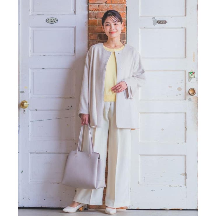 カットスエードコート | ITS'DEMO | 詳細画像3 