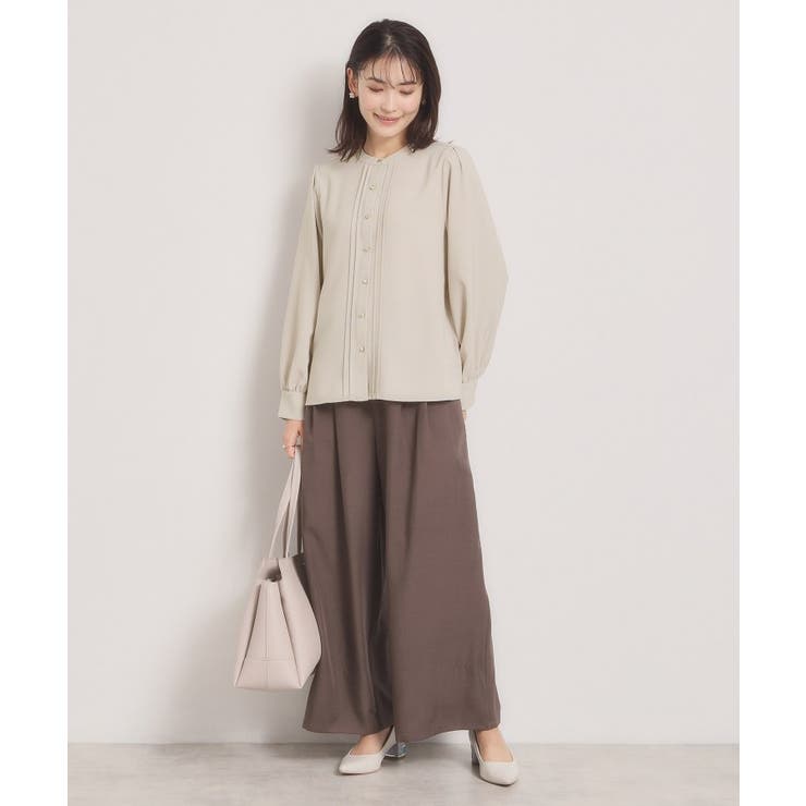 【入卒／手洗い可】フロントピンタックブラウス | ITS'DEMO | 詳細画像11 