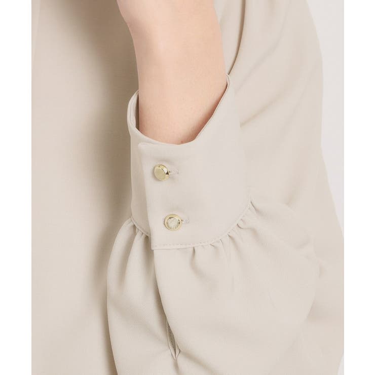 【入卒／手洗い可】フロントピンタックブラウス | ITS'DEMO | 詳細画像19 