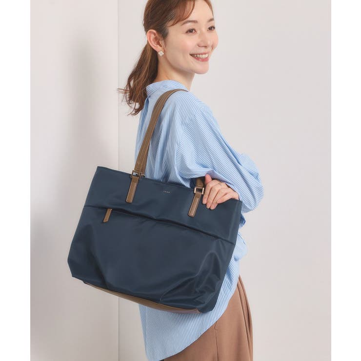 【収納アドバイザー監修】合皮コンビA4トート | ITS'DEMO | 詳細画像9 