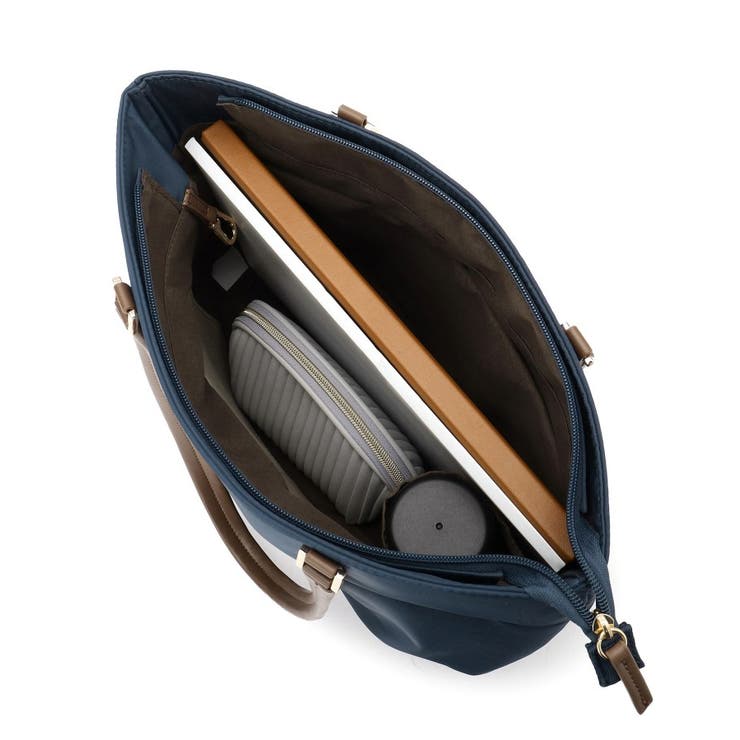 【収納アドバイザー監修】合皮コンビA4トート | ITS'DEMO | 詳細画像22 