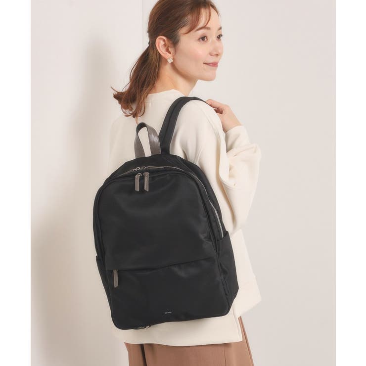 【収納アドバイザー監修】合皮コンビリュック | ITS'DEMO | 詳細画像3 