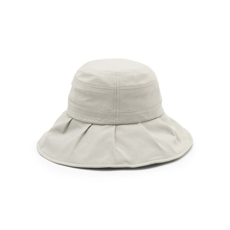 【冷感／UV／抗菌】遮光クールギャザーハット | ITS'DEMO | 詳細画像2 