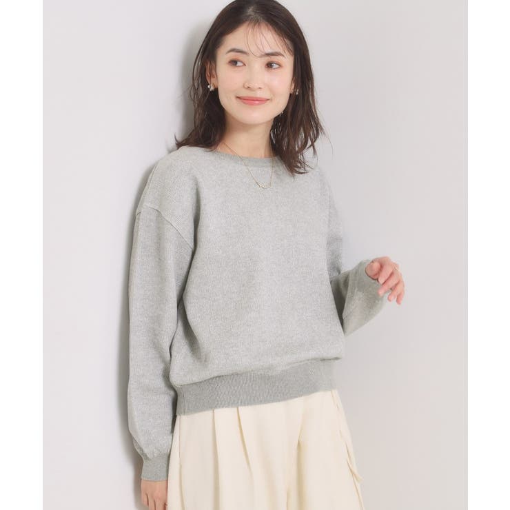 【洗濯機OK】スウェットライクニット | ITS'DEMO | 詳細画像2 