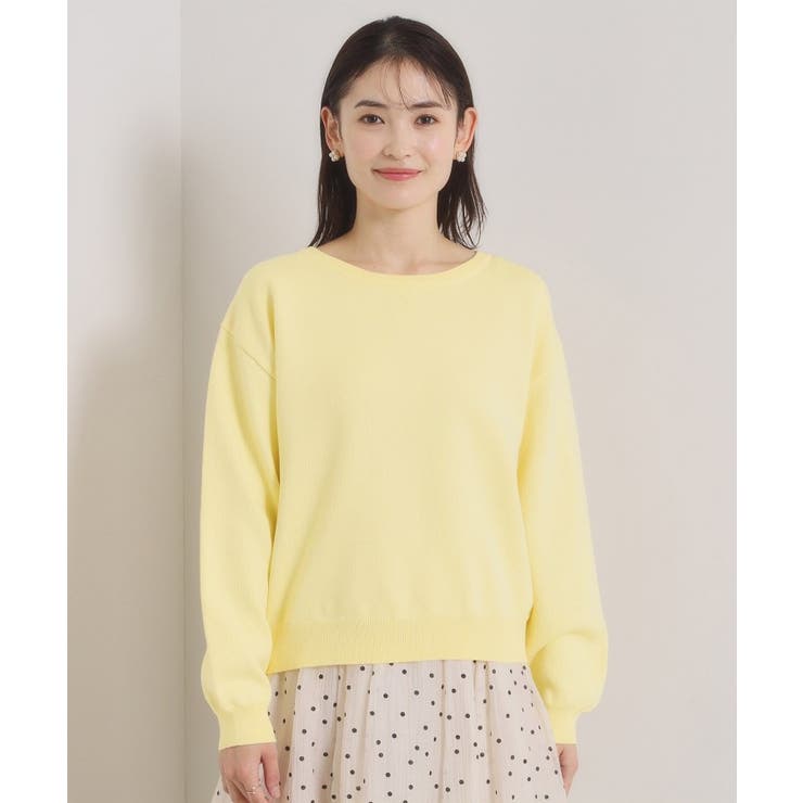 【洗濯機OK】スウェットライクニット | ITS'DEMO | 詳細画像13 