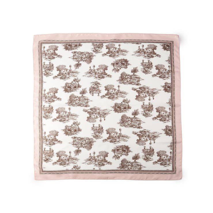 トワルドジュイ柄スカーフ | ITS'DEMO | 詳細画像1 