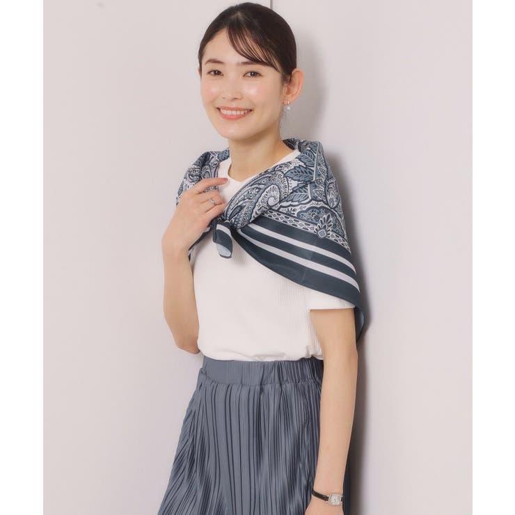 ペイズリー柄スカーフ | ITS'DEMO | 詳細画像3 