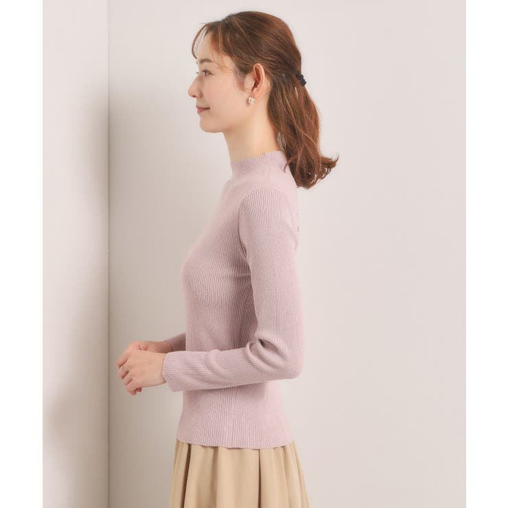 【手洗い可】ラメリブニット | ITS'DEMO | 詳細画像18 