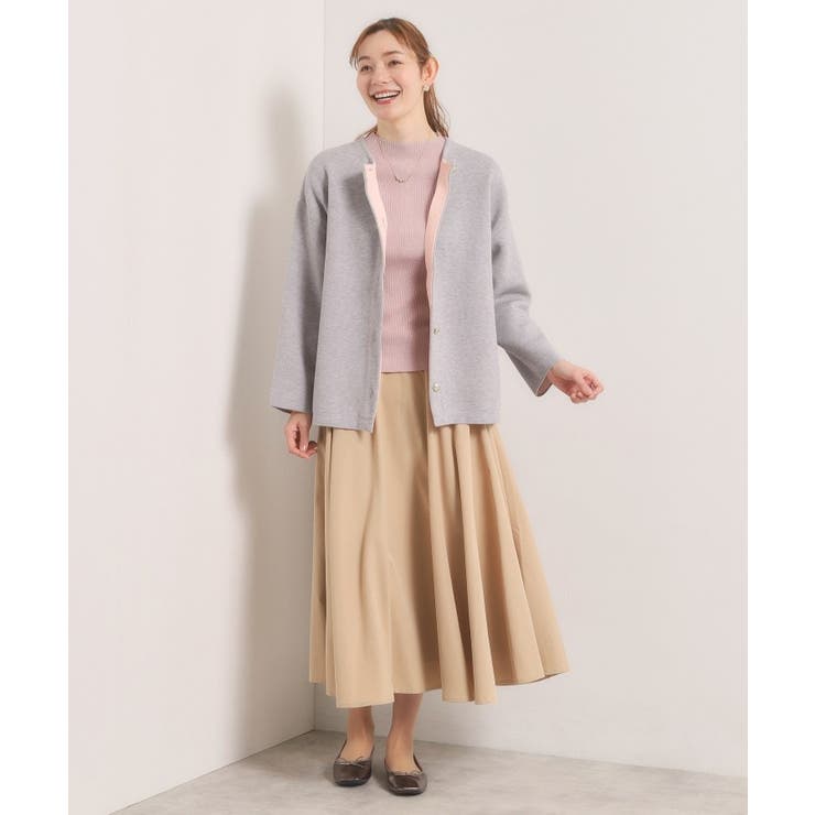 【手洗い可】Wフェイスニットコーディガン | ITS'DEMO | 詳細画像13 