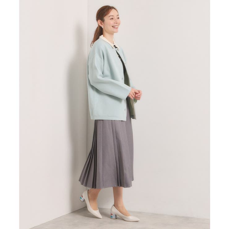 【手洗い可】Wフェイスニットコーディガン | ITS'DEMO | 詳細画像19 