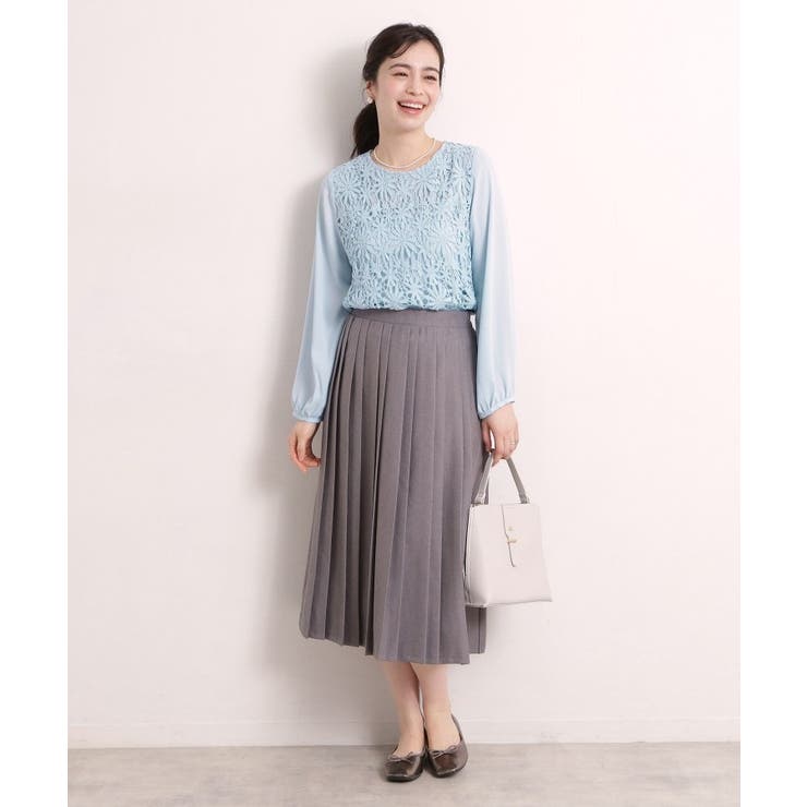 フロントレースブラウス | ITS'DEMO | 詳細画像11 