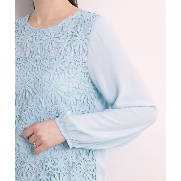 フロントレースブラウス | ITS'DEMO | 詳細画像18 