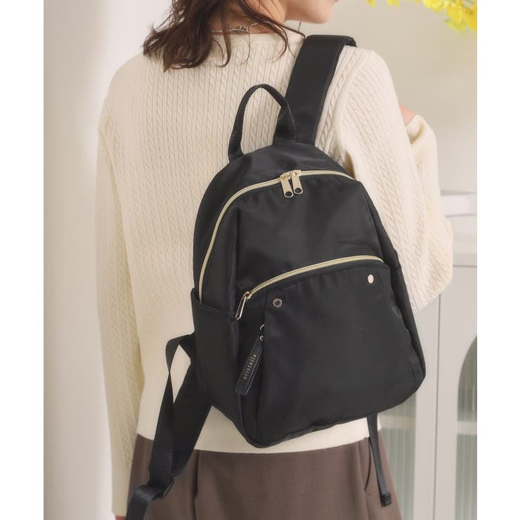 ブラック(019) | 【8ポケット】ルニコミディリュック | ITS'DEMO