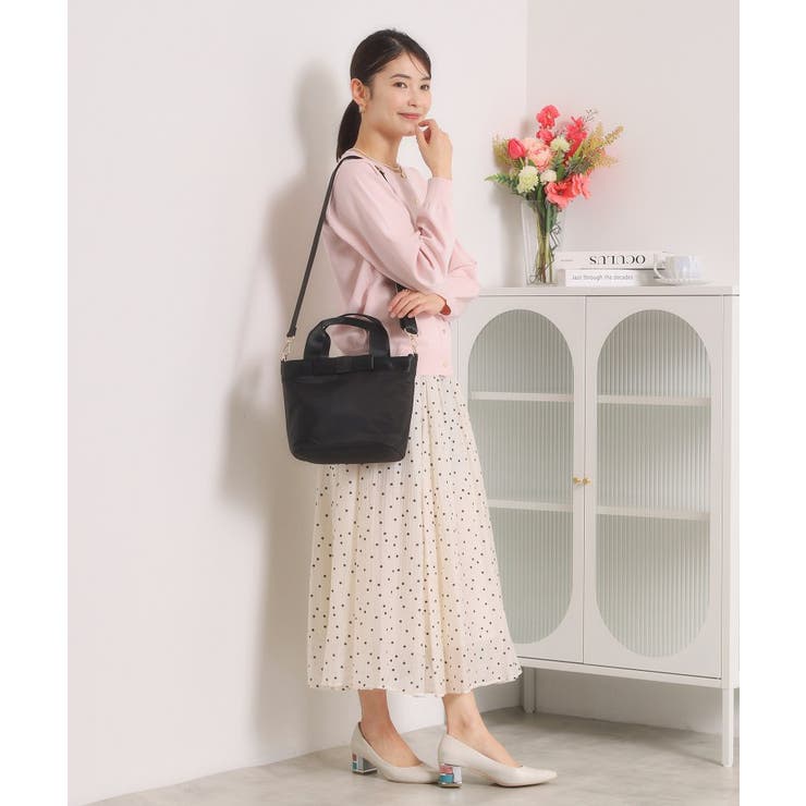 リボンモチーフ2WAYトート | ITS'DEMO | 詳細画像2 