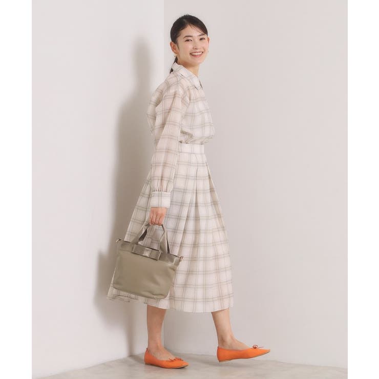 リボンモチーフ2WAYトート | ITS'DEMO | 詳細画像4 