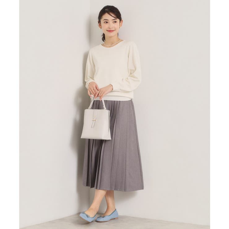 【洗濯機OK】花粉防止Vネックニット | ITS'DEMO | 詳細画像7 