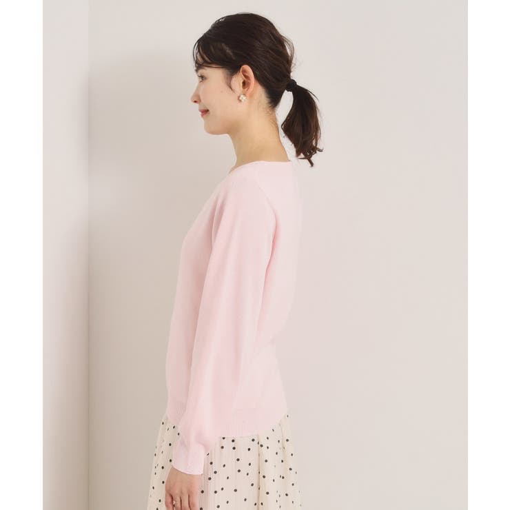 【洗濯機OK】花粉防止Vネックニット | ITS'DEMO | 詳細画像26 