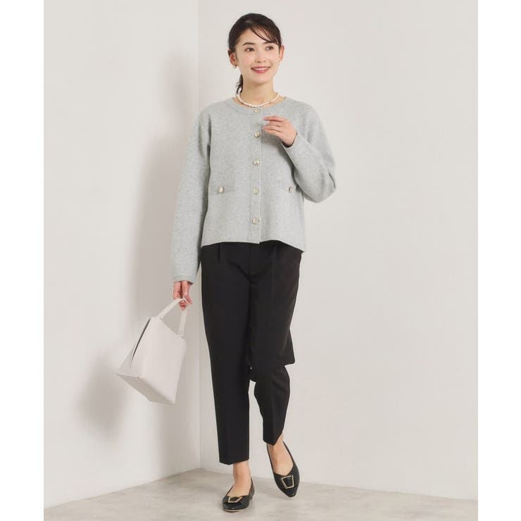 【花粉防止／手洗い可】ニットジャケット | ITS'DEMO | 詳細画像9 