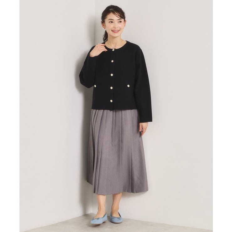 【花粉防止／手洗い可】ニットジャケット | ITS'DEMO | 詳細画像13 