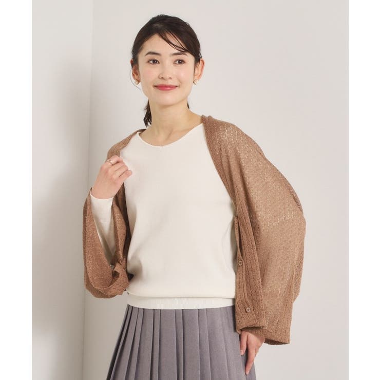 【手洗い可】透かし編み3WAYストール | ITS'DEMO | 詳細画像9 