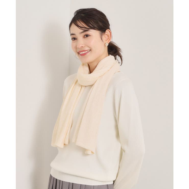 【手洗い可】メランジニット3WAYストール | ITS'DEMO | 詳細画像8 