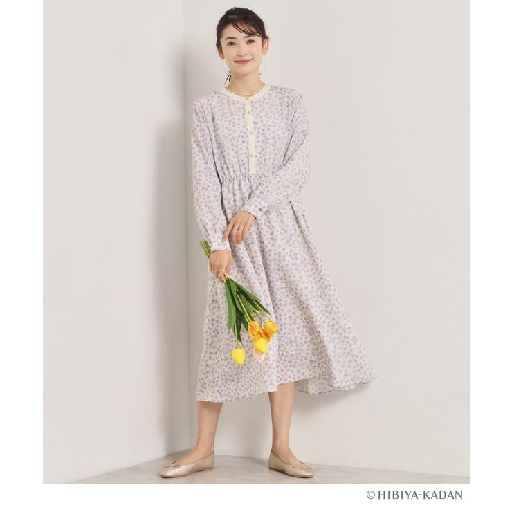 【ITS’DEMO × HIBIYA－KADAN】楊柳ワンピース | ITS'DEMO | 詳細画像11 