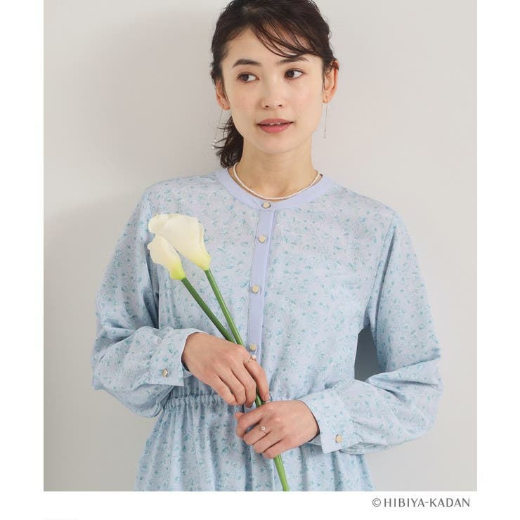 【ITS’DEMO × HIBIYA－KADAN】楊柳ワンピース | ITS'DEMO | 詳細画像14 