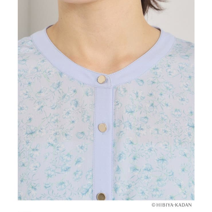 【ITS’DEMO × HIBIYA－KADAN】楊柳ワンピース | ITS'DEMO | 詳細画像25 