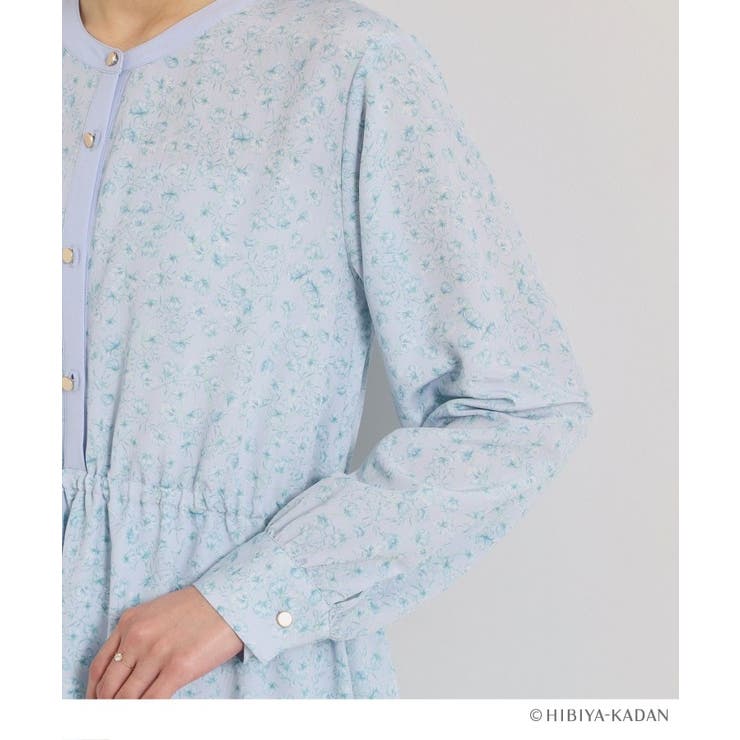 【ITS’DEMO × HIBIYA－KADAN】楊柳ワンピース | ITS'DEMO | 詳細画像26 