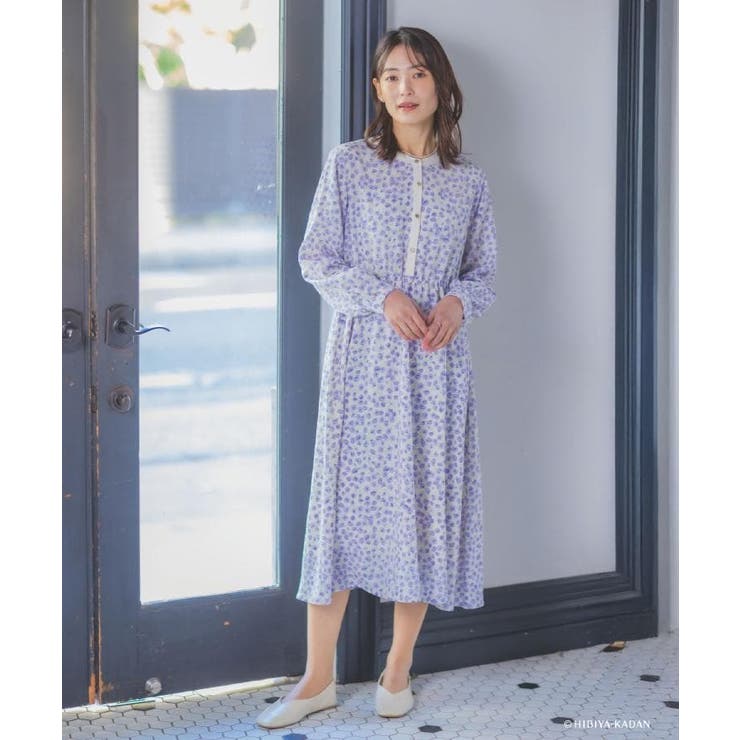 【ITS’DEMO × HIBIYA－KADAN】楊柳ワンピース | ITS'DEMO | 詳細画像5 