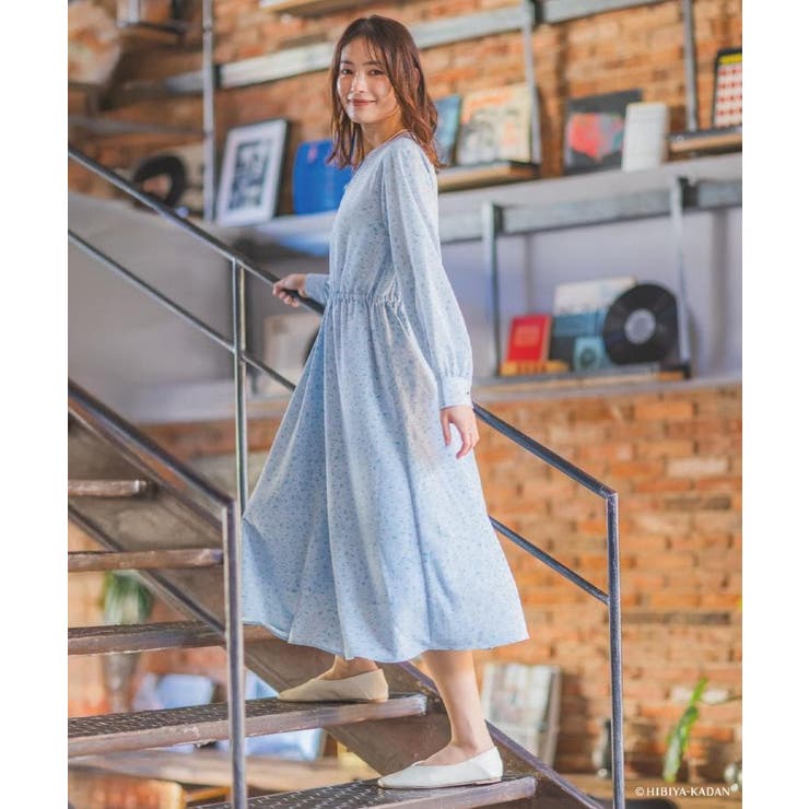【ITS’DEMO × HIBIYA－KADAN】楊柳ワンピース | ITS'DEMO | 詳細画像9 