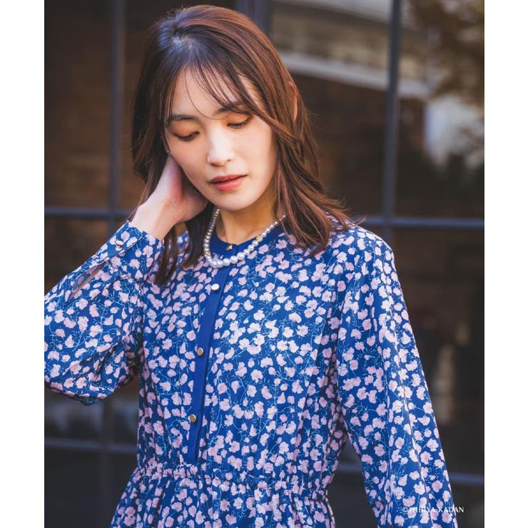 【ITS’DEMO × HIBIYA－KADAN】楊柳ワンピース | ITS'DEMO | 詳細画像30 