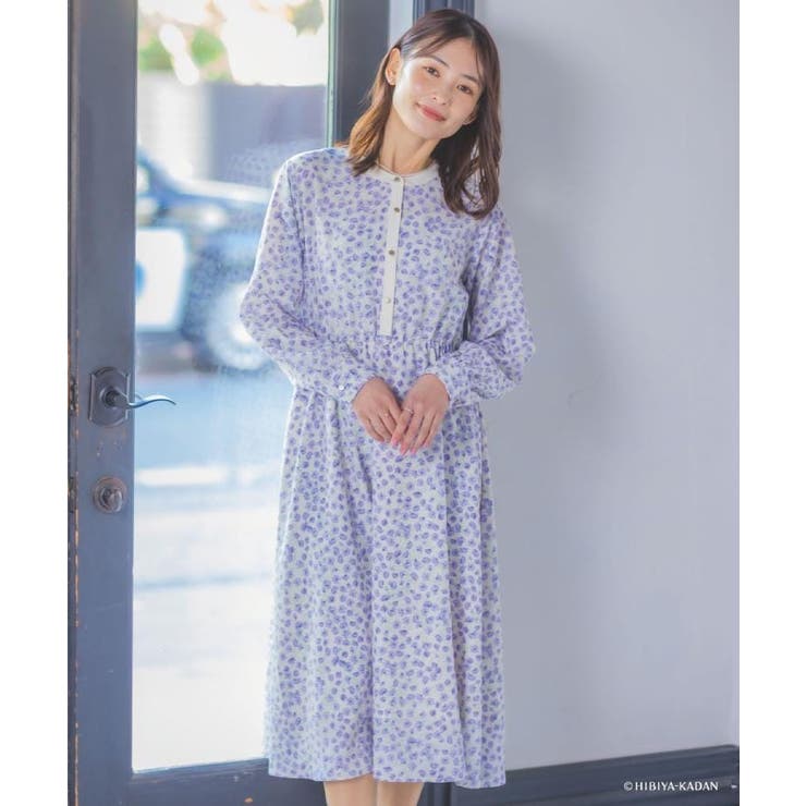 【ITS’DEMO × HIBIYA－KADAN】楊柳ワンピース | ITS'DEMO | 詳細画像2 