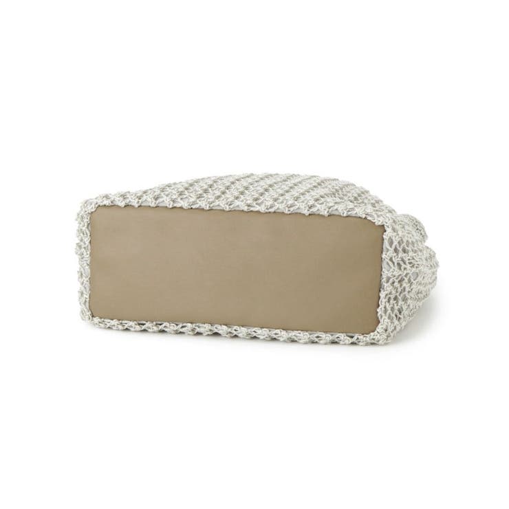雑材コード編みラウンドトート | ITS'DEMO | 詳細画像15 
