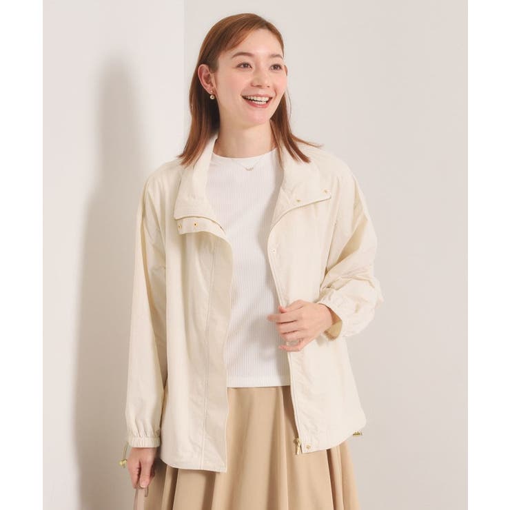 アイボリー(004) | 【手洗い可／シルエット調整可】ナイロンマンパ | ITS'DEMO