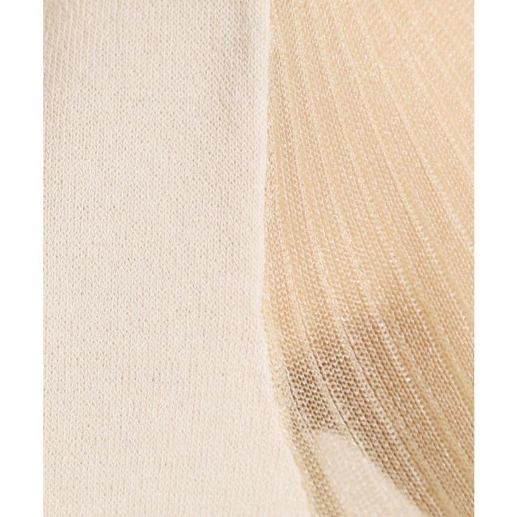 【手洗い可】袖シアーニット | ITS'DEMO | 詳細画像12 