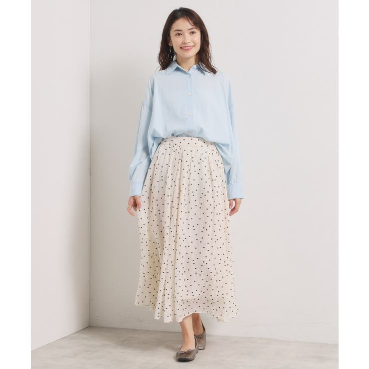 【洗濯機OK】シアーデニムシャツ | ITS'DEMO | 詳細画像3 